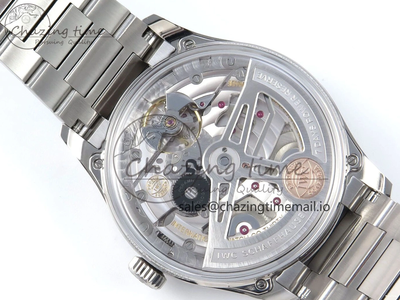 MIROTIME 0402 Portugieser Auto IWC0562E APSF 1:1 Best Edition Blue Dial on SS Bracelet A Timeless 6997